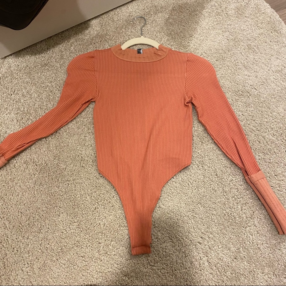 Urban Outfitters high neck long sleeve bodysuit